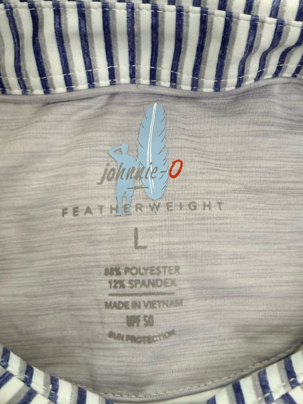 Johnnie-O | Featherweight Performance Golf Polo | Shadow Creek | Size Large - Picture 3 of 4